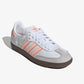 ADIDAS ORIGINALS | SAMBA OG { CLOUD WHITE/CLEAR ORANGE/SEMI CORAL