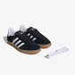 ADIDAS ORIGINALS | GAZELLE INDOOR { CORE BLACK/CLOUD WHITE/GUM