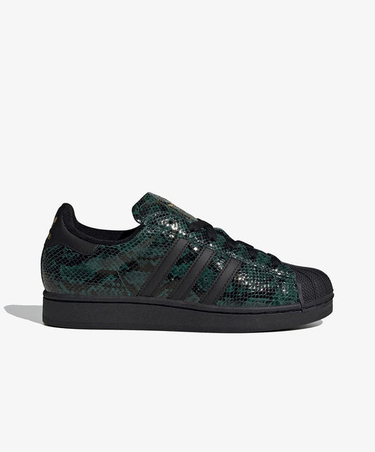 Adidas Originals | SUPERSTAR II { CORE GREEN/CBLACK