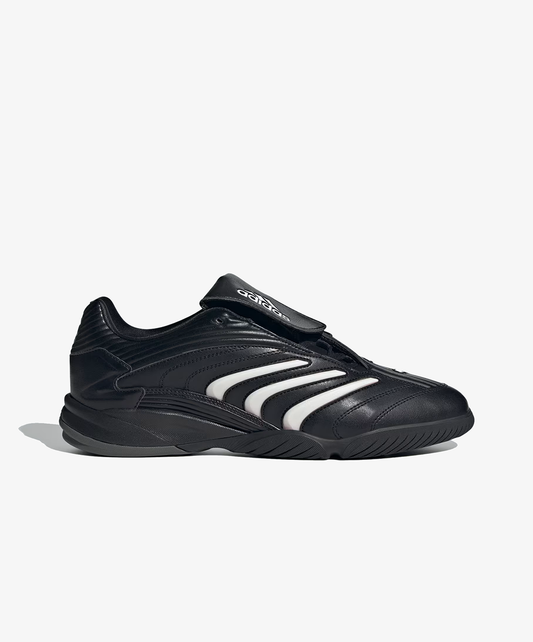 ADIDAS | PREDATOR SALA SHOE { CORE BLACK / ZERO METALIC / LUCID RED