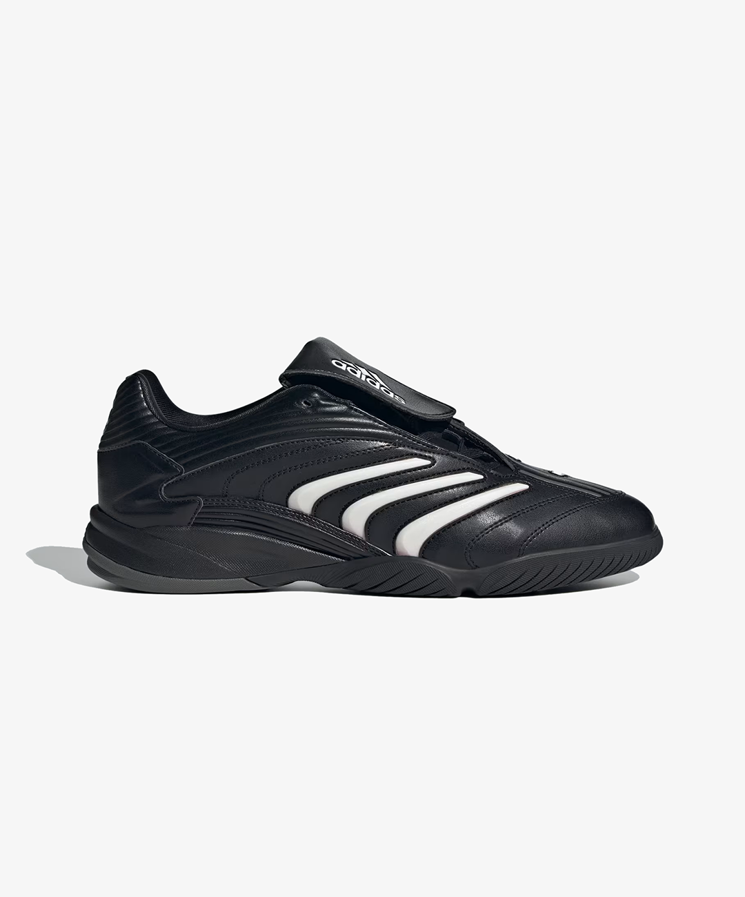 ADIDAS | PREDATOR SALA SHOE { CORE BLACK / ZERO METALIC / LUCID RED
