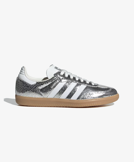 ADIDAS ORIGINALS | SAMBA OG { SILVER METALLIC/CLOUD WHITE/CORE WHITE