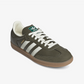 ADIDAS ORIGINALS | SAMBA OG { MEDIUM DARK KHAKI/OFF WHITE-GUM