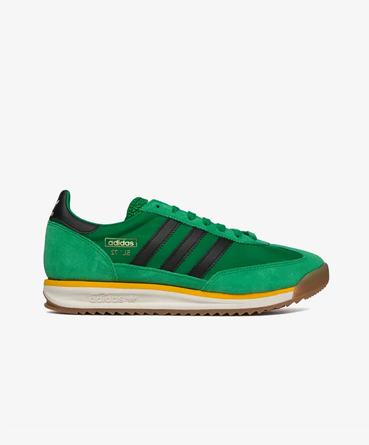 ADIDAS ORIGINALS | SL 72 RS { GREEN/OFF WHITE/CREW YELLOW