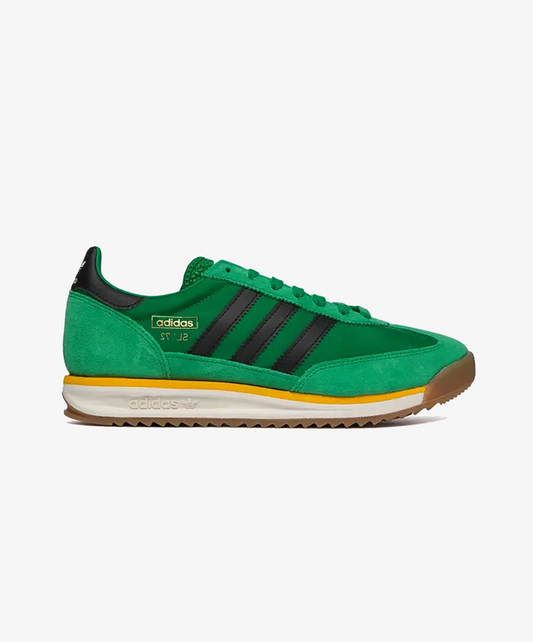 ADIDAS ORIGINALS | SL 72 RS { GREEN/OFF WHITE/CREW YELLOW