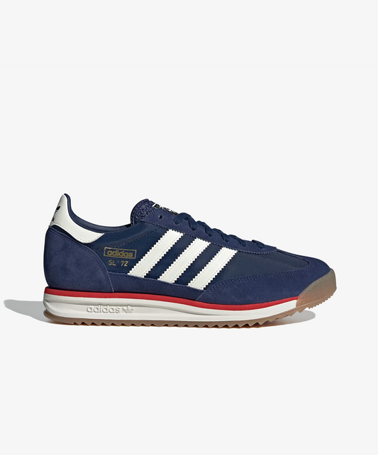 ADIDAS ORIGINALS | SL 72 RS { DARK BLUE/OFF WHITE/RED