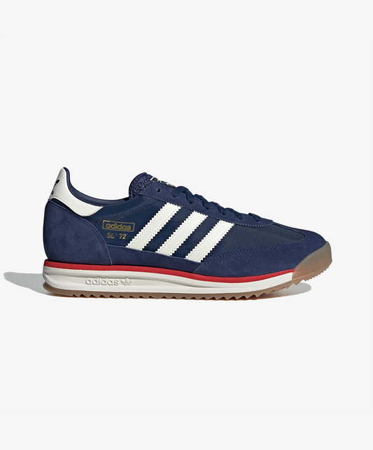 ADIDAS ORIGINALS | SL 72 RS { DARK BLUE/OFF WHITE/RED