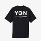 Y-3 | NBHD GRAPHIC TEE { BLACK