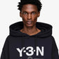 Y-3 | NBHD GRAPHIC HOODIE { BLACK