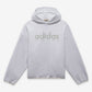 ADIDAS | FEAR OF GOD ATHLETICS COTTON FLEECE HOODIE { LIGHT GREY HEATHER