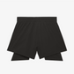 Adidas | FEAR OF GOD ATHLETICS MELTAWAY 2 IN 1 SHORT { BLACK