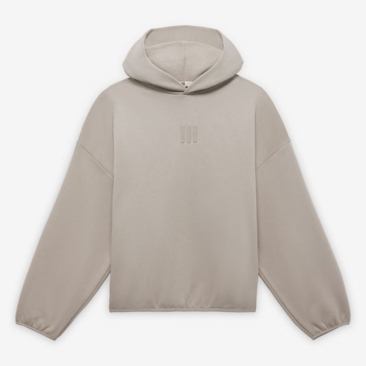 ADIDAS | FEAR OF GOD ATHLETICS SOLID FLEECE HOODIE { PUTTY BEIGE
