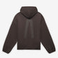 ADIDAS ORIGINALS | FEAR OF GOD ATHLETICS SOLID FLEECE HOODIE { NIGHT BROWN