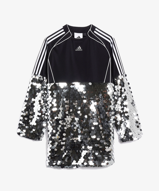 Adidas Originals | ADILENIUM SEASON 4 TEAMGEIST SEQUINS MINI DRESS { BLACK