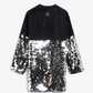 Adidas Originals | ADILENIUM SEASON 4 TEAMGEIST SEQUINS MINI DRESS { BLACK