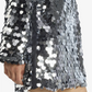 Adidas Originals | ADILENIUM SEASON 4 TEAMGEIST SEQUINS MINI DRESS { BLACK