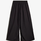 Y-3 | RAW EDGE 3 STRIPES WIDE PANTS { BLACK
