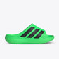 ADIDAS | PURECHILL SLIDES { SCREAMING GREEN/CORE BLACK