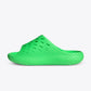 ADIDAS | PURECHILL SLIDES { SCREAMING GREEN/CORE BLACK