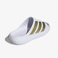 ADIDAS | PURECHILL SLIDES { CLOUD WHITE/GOLD METALLIC/GOLD METALLIC