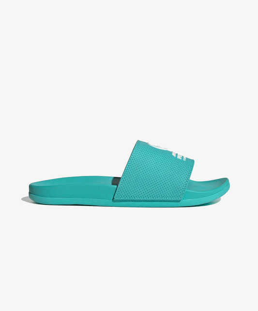 Adidas Originals | ADILETTE COMFORT MER SLIDES { SEMI MINT RUSH/CLOUD WHITE