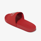 ADIDAS |ADILETTE COMFORT AUDI REVOLUT F1 TEAM SLIDES { HI-RES RED / HI-RES RED / CHALK PEARL