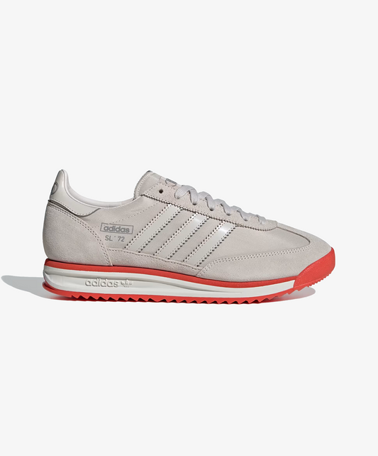 ADIDAS ORIGINALS | SL 72 RS AUDI REVOLUT F1 TEAM { GREY / CHALK PEARL / HI-RES RED