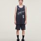 Y-3 | Y-3 MESH PINSTRIPE SHORTS { BLACK