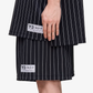 Y-3 | Y-3 MESH PINSTRIPE SHORTS { BLACK