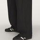 Adidas Originals | x CHAVARRIA PINSTRIPE TRACK PANT { BLACK/WHITE