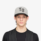 Y-3 | Y-3 PINSTRIPE CAP { CHALK WHITE