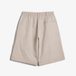 Y-3 | Y-3 WIDE LEG SHORTS { LIGHT BROWN