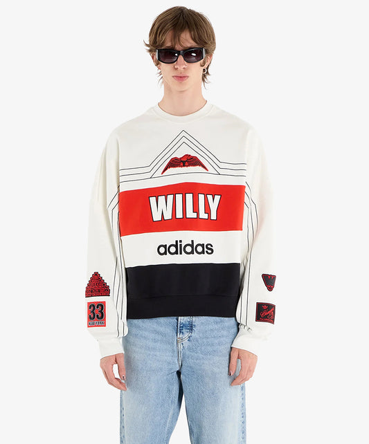 ADIDAS ORIGINALS | x CHAVARRIA NY SWEATSHIRT{ OFF WHITE