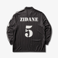 Y-3 | Y-3 ZINEDINE ZIDANE SOCCER LONG SLEEVE JERSEY { BLACK
