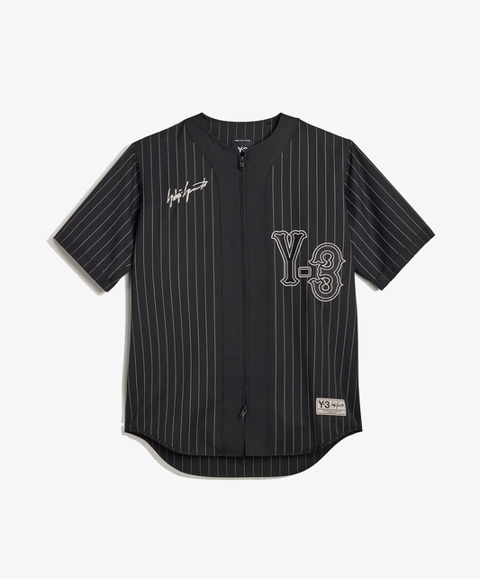 Y-3 | Y-3 ELITE 5 BASEBALL SHIRT { BLACK