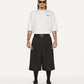 Adidas Originals | x CHAVARRIA PINSTRIPE LONG SHORT { BLACK/WHITE