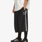 Adidas Originals | x CHAVARRIA PINSTRIPE LONG SHORT { BLACK/WHITE