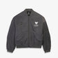 ADIDAS ORIGINALS | x CHAVARRIA  BOMBER JACKET { GREY SIX