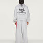 ADIDAS ORIGINALS | x CHAVARRIA FULL ZIP LOGO HOODIE { LIGHT GREY HEATHER