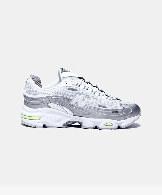 New Balance | 1000 { SILVER METALLIC/WHITE