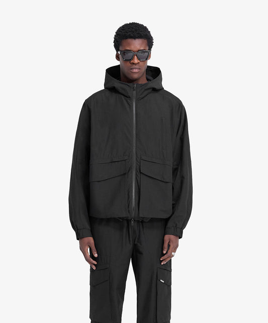 Represent | TECH CARGO JACKET { JET BLACK
