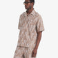 REPRESENT | EMBROIDERED INITIAL OVERSHIRT { WASHED TAUPE