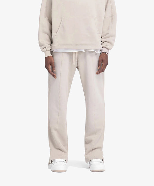 REPRESENT | STEPPED HEM SWEATPANTS { OAT