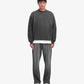 REPRESENT | STEPPED HEM SWEATPANTS { STAINED BLACK