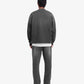 REPRESENT | STEPPED HEM SWEATPANTS { STAINED BLACK