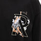 REPRESENT | HERMES T-SHIRT { JET BLACK