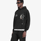 Represent | HERMES HOODIE { JET BLACK