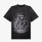 REPRESENT | ATLAS T-SHIRT { STAINED BLACK