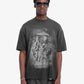 REPRESENT | ATLAS T-SHIRT { STAINED BLACK