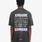 REPRESENT | ATLAS T-SHIRT { STAINED BLACK
